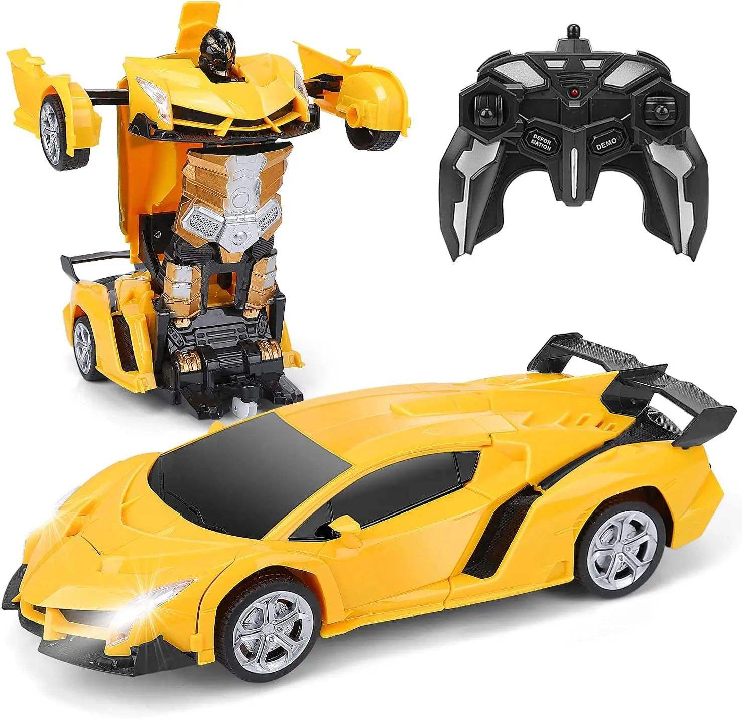 Coche RC Transformable – Auto a Control Remoto 2.4G para Niños y Adultos
